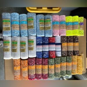 Massive Bundle Snowball Mesh for Wreath making Supplies Arts and Crafts Ribbon